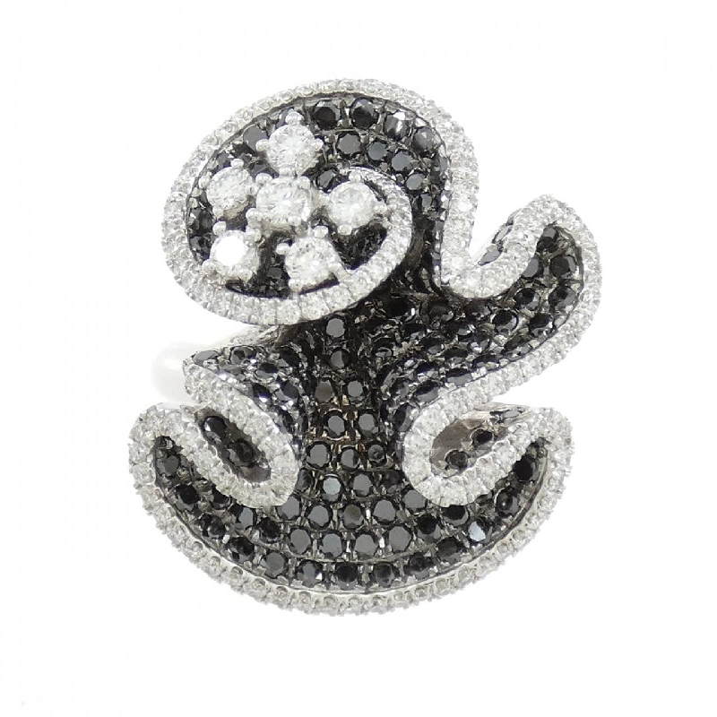 Nhẫn kim cương 750WG/750BG 667704