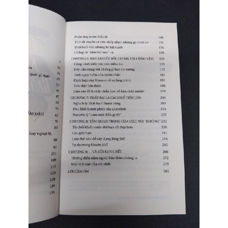 Nghệ thuật tinh tế của việc "đếch" quan tâm mới 90% ố nhẹ 2018 HCM1410 Mark Manson KỸ NĂNG 339349