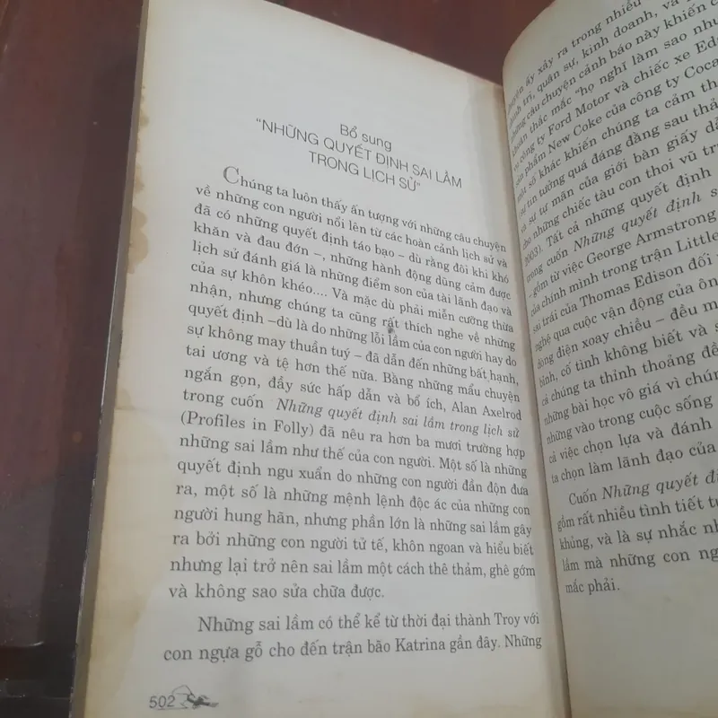 Alan Axelrod - NHỮNG QUYẾT ĐỊNH SAI LẦM trong Lịch sử 572688