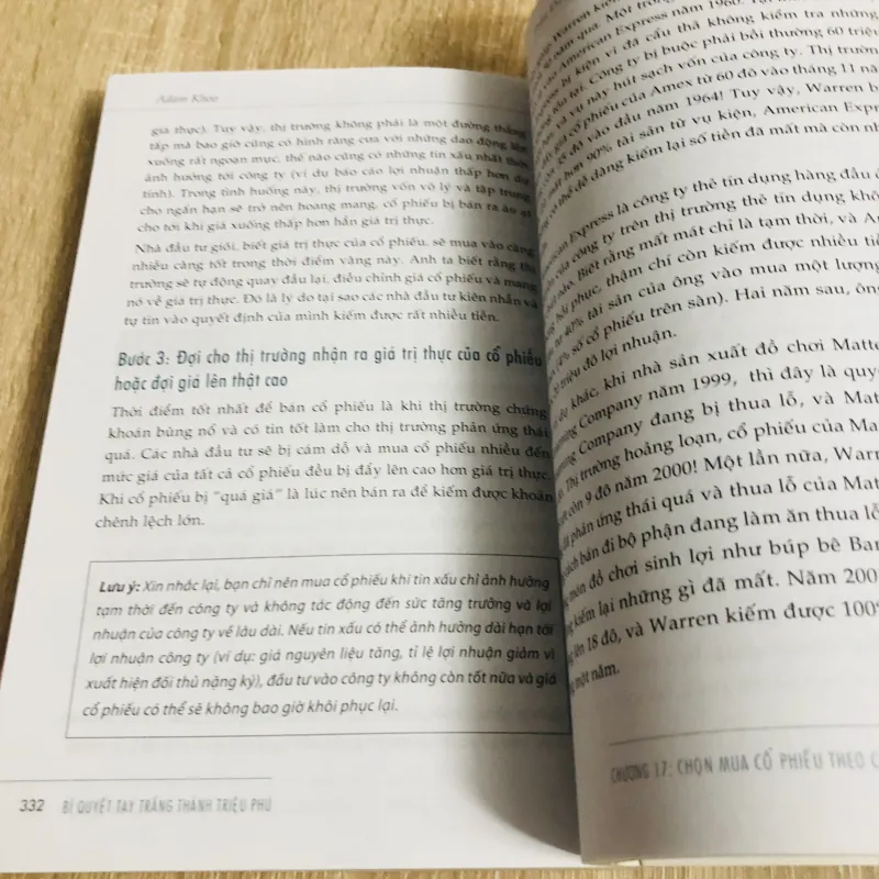 BÍ QUYẾT TAY TRẮNG THÀNH TRIỆU PHÚ  991285