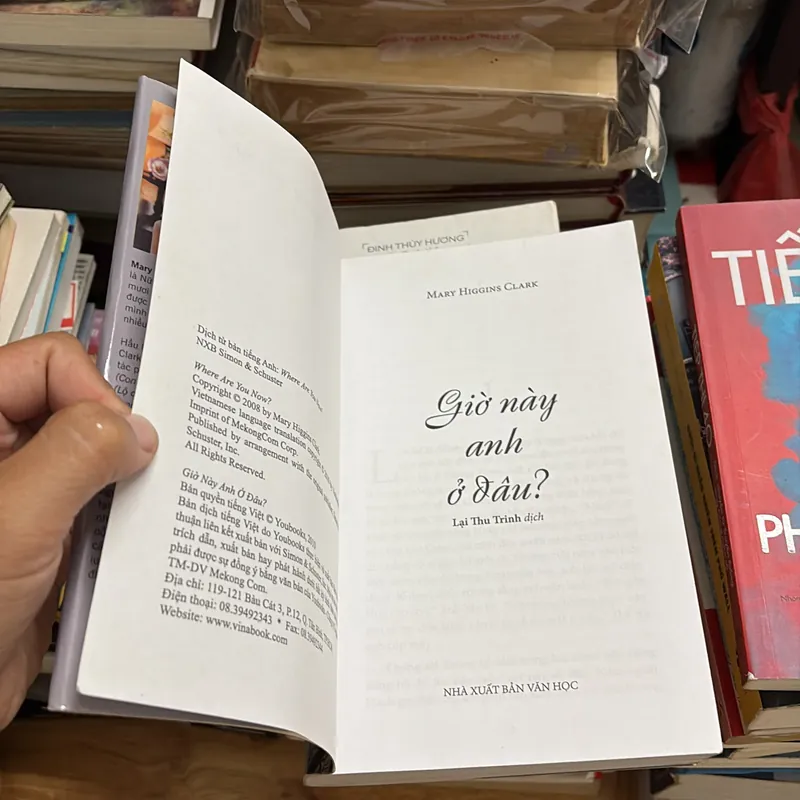 II Sách Trinh Thám: Giờ Này Anh Ở Đâu? - MARY HIGGINS CLARK - 2010 696001