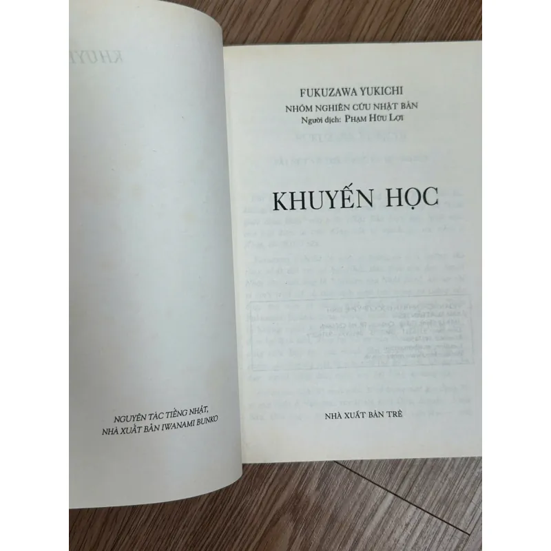 Khuyến Học - Fukuzawa Yukichi 788614