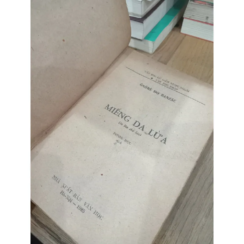 Miếng da lừa - H.Đơ Banzac 125340