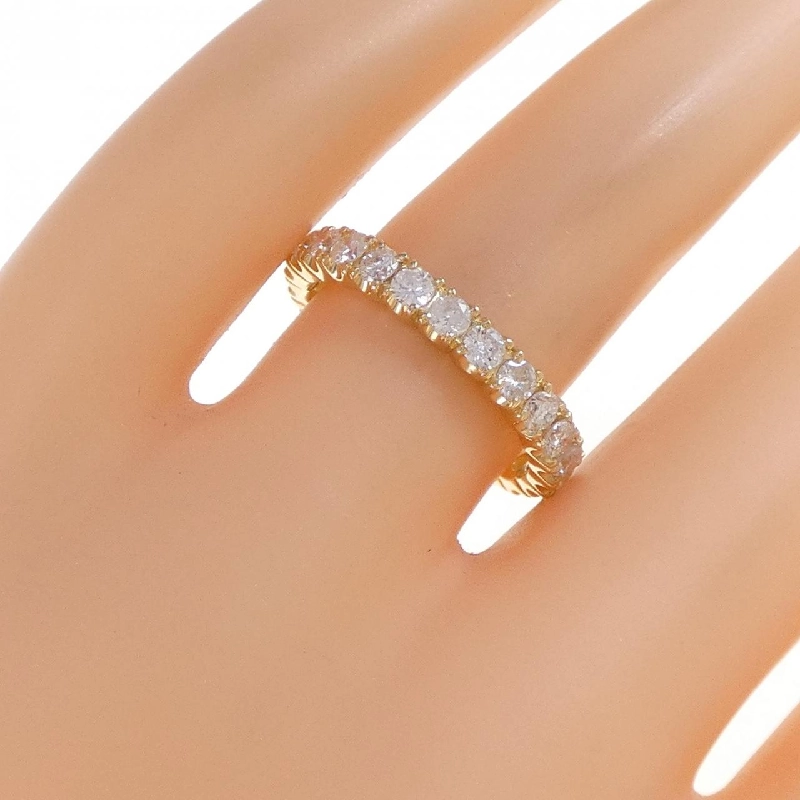 Nhẫn kim cương K18YG 1.10CT 668282