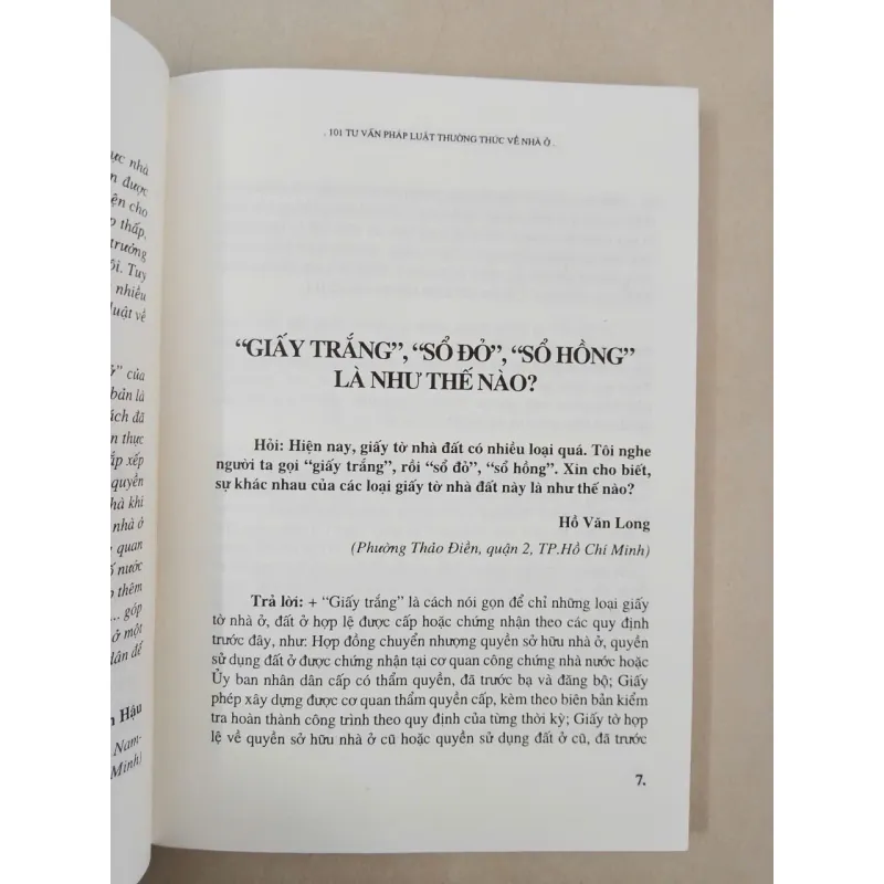101 Tư Vấn Pháp Luật Thường Thức Về Nhà Ở 679394
