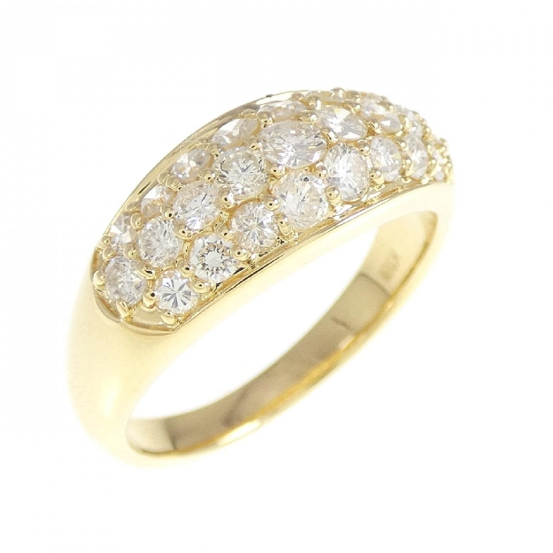 Nhẫn kim cương K18YG 1.10CT 669418