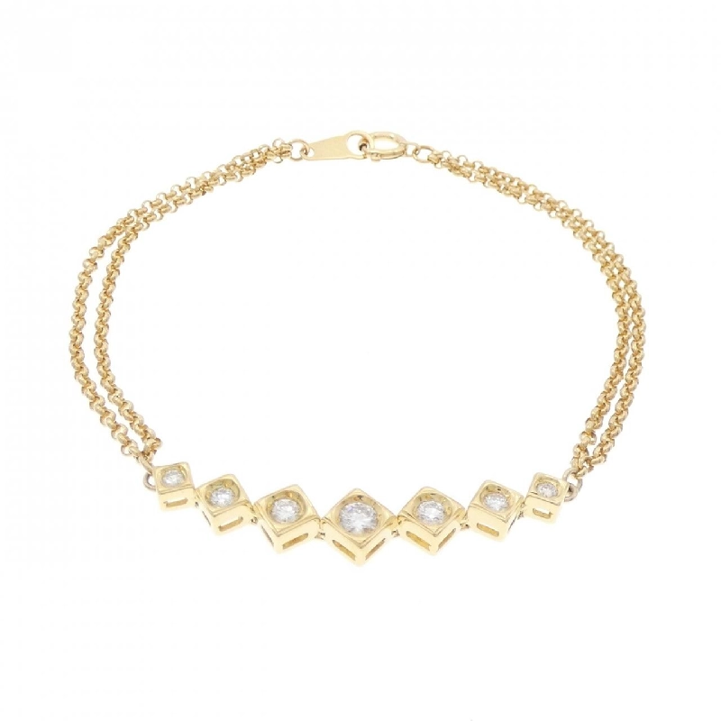 K18YG Vòng tay kim cương 0.31CT - Hàng hiệu Chính hãng 871157