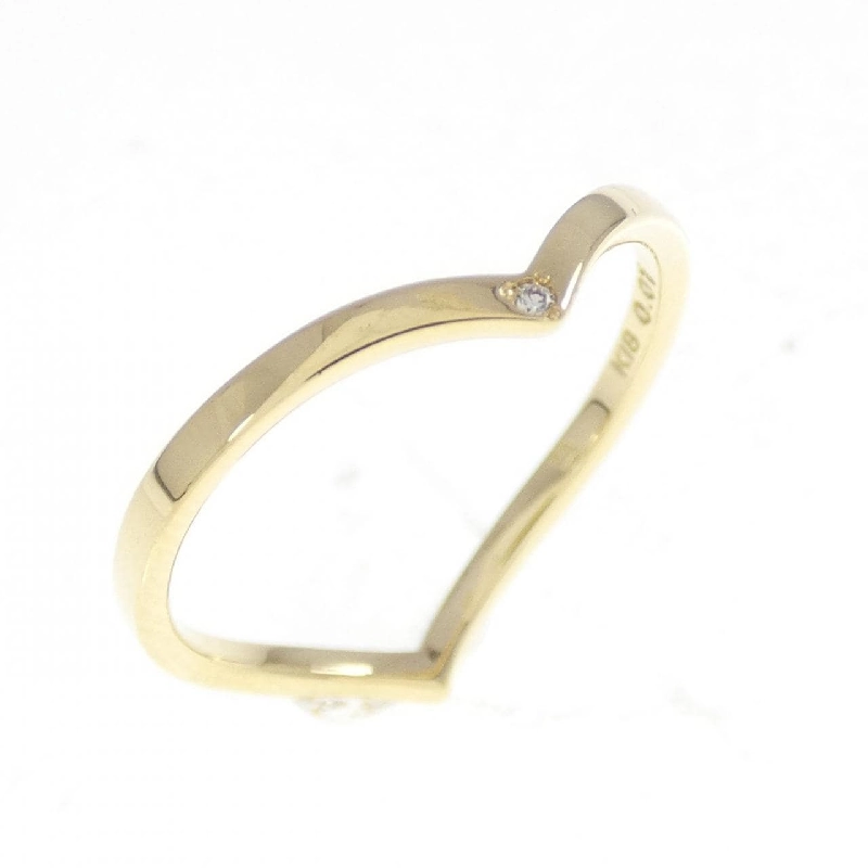 Nhẫn kim cương K18YG 0.01CT - Hàng hiệu Authentic 855310