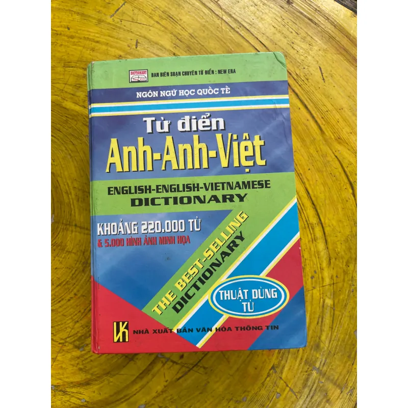 TỪ ĐIỂN ANH- ANH- VIỆT ENGLISH-ENGLISH-VIETNAMESE DICTIONARY 731052