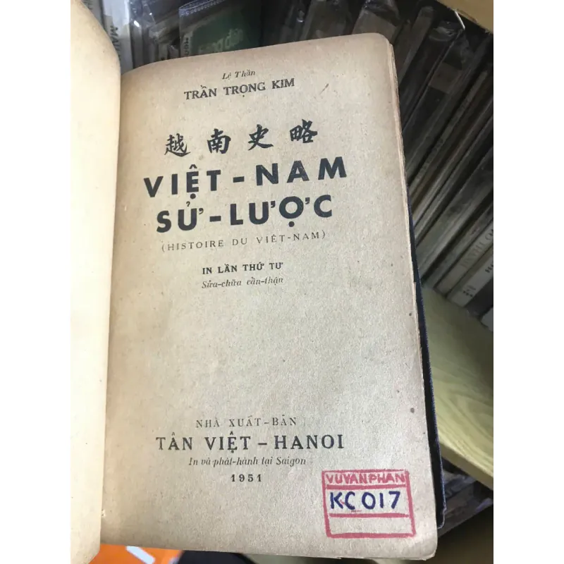 Việt Nam sử lược - Trần Trọng Kim - Lịch sử 796949