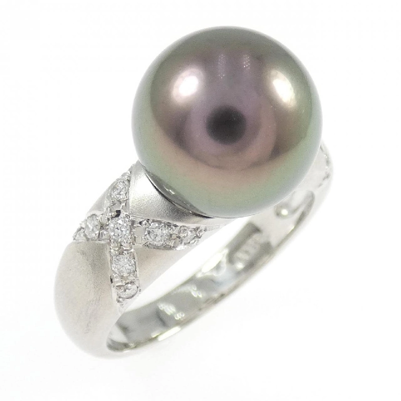 Nhẫn ngọc trai đen PT900 10.5mm - Hàng hiệu Chính hãng 851221