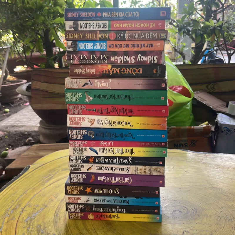 TRỌN BỘ SIDNEY SHELDON 18 TÁC PHẨM + HỒI KÝ & tặng thêm cuốn DÒNG MÁU 733881
