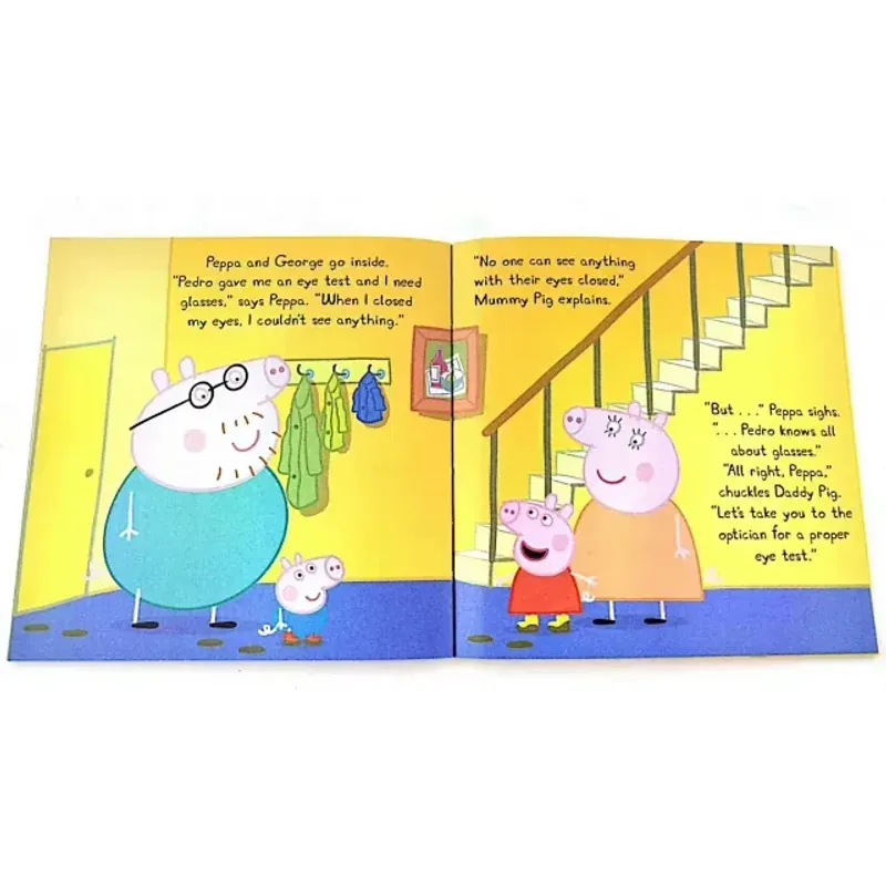 Peppa pig 50 quyển (Sách nhập) - Hộp xanh+đỏ+vàng - Tặng File Mp3 799748