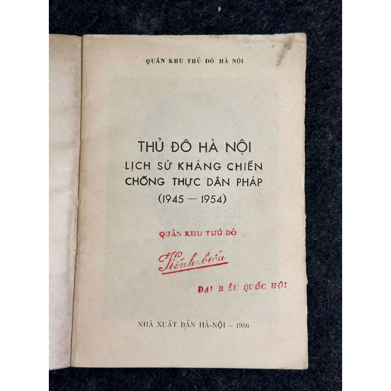 BẢN ĐẶC BIỆT - THỦ ĐÔ HÀ NỘI LỊCH SỬ KHÁNG CHIẾN CHỐNG THỰC DÂN PHÁP (1945-1954) 461941
