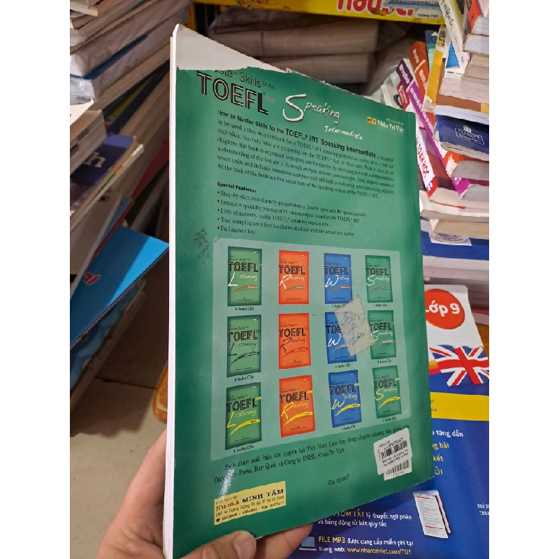 How to master skills for the TOEFL iBT speaking mới 80% rách bìa sau 2008 HCM0808 HỌC NGOẠI NGỮ 527185