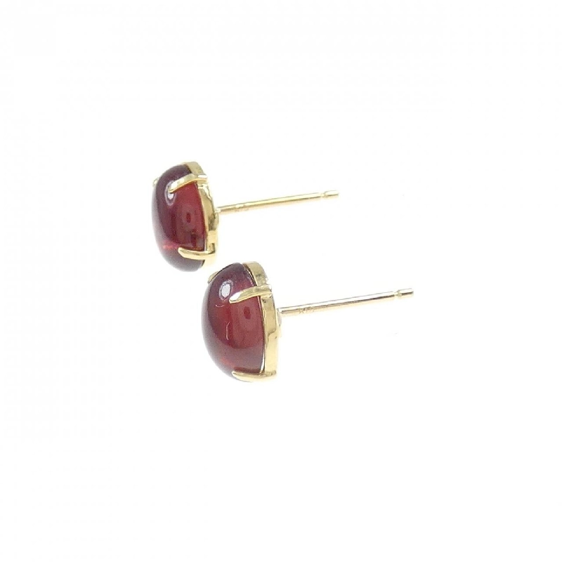 K18YG Garnet Bông tai - Hàng hiệu Chính hãng 870399