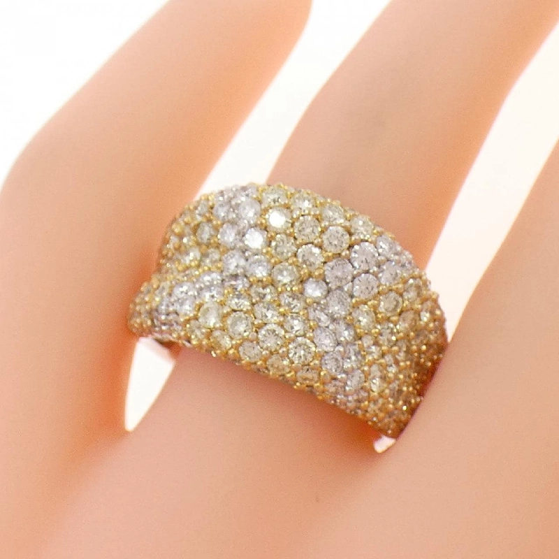 Nhẫn kim cương K18WG/K18YG 2.95CT - Hàng hiệu Authentic 849291