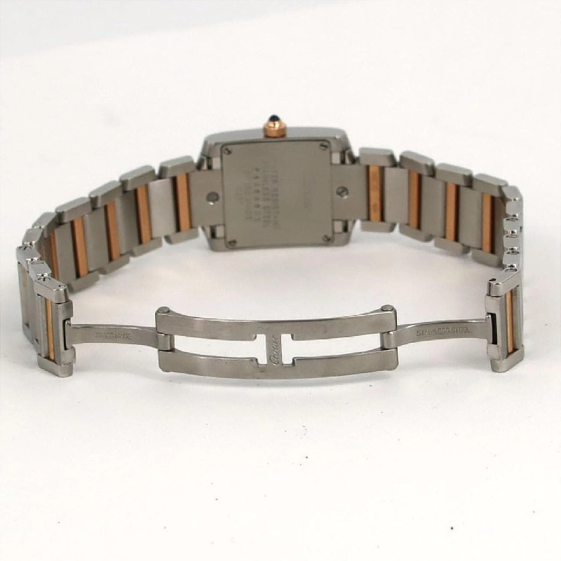 Cartier Tank Française SM PG kết hợp - 11P WE110004 SSxPG Quarts - Hàng hiệu Authentic 873019