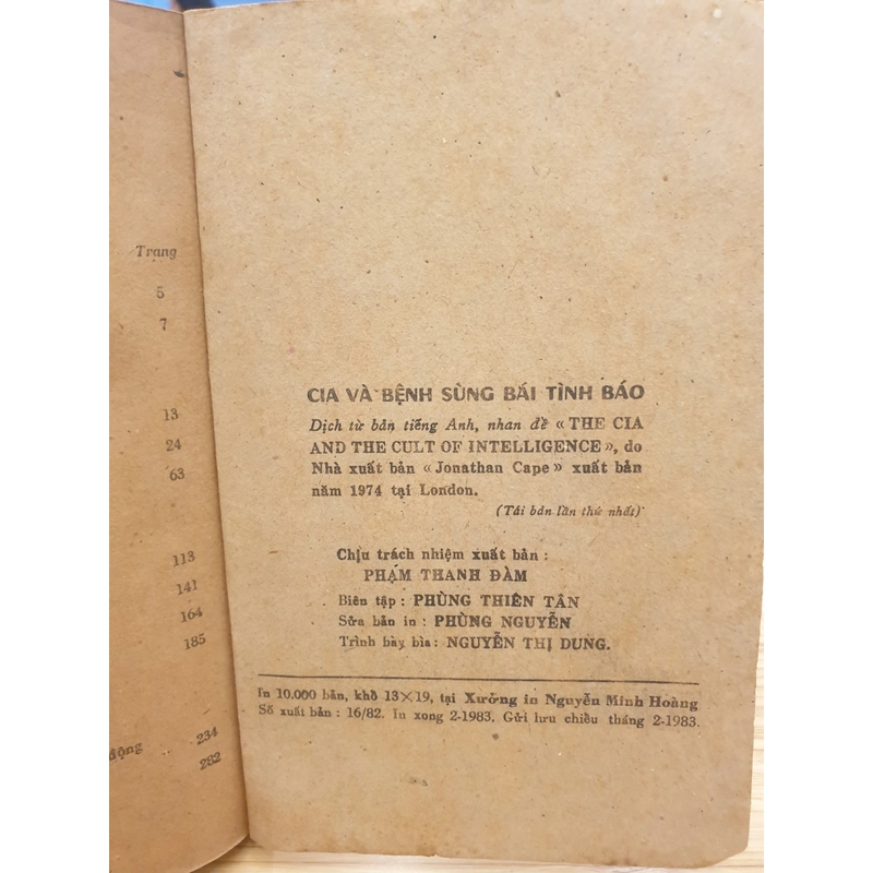 CIA và căn bệnh sùng báo tình báo (còn mới) 477826