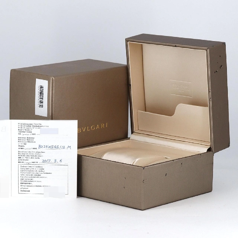 Bulgari B-zero1 PG kết hợp 12P kích thước M BZP23SG/BZ23WSGS/12.M SSxPG Quartz - Hàng hiệu Chính hãng 876826