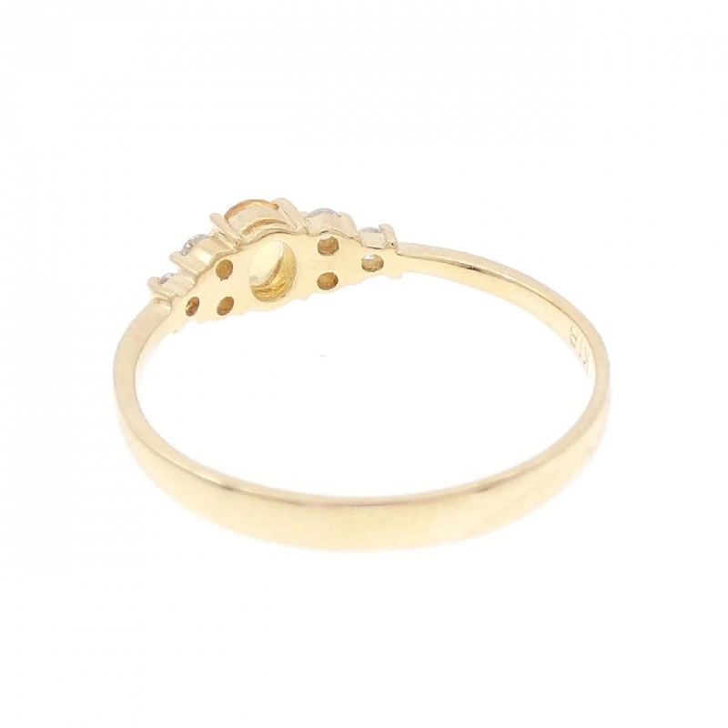Nhẫn Citrine K18YG 0.16CT 672519