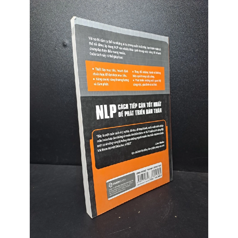 Ứng dụng thành công NLP Jeremy Lazarus - TB lần 1 2018 mới 95% HCM.ASB2512 kỹ năng tư duy 61886