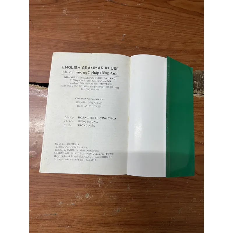 130 ĐỀ MỤC NGỮ PHÁP TIẾNG ANH THÔNG DỤNG- ENGLISH GRAMMAR IN USE- RAYMOND MURPHY 602236