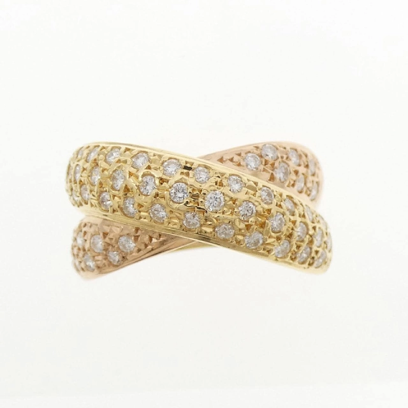 Nhẫn kim cương K18YG/K18PG 0.54CT - Hàng hiệu Authentic 855342