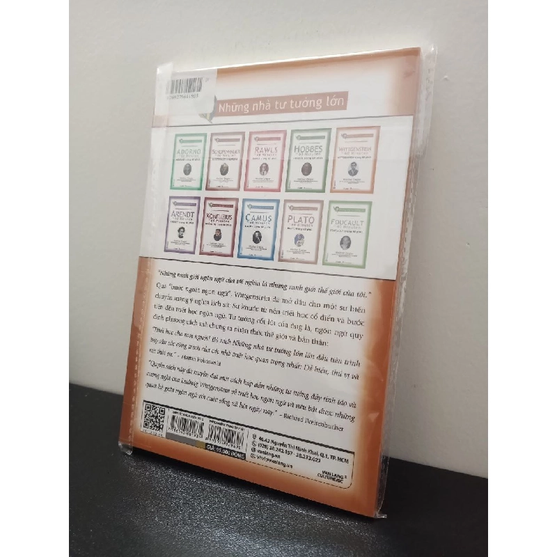 Những Nhà Tư Tưởng Lớn - Wittgenstein Trong 60 Phút - Walther Ziegler New 100% HCM.ASB1403 911248