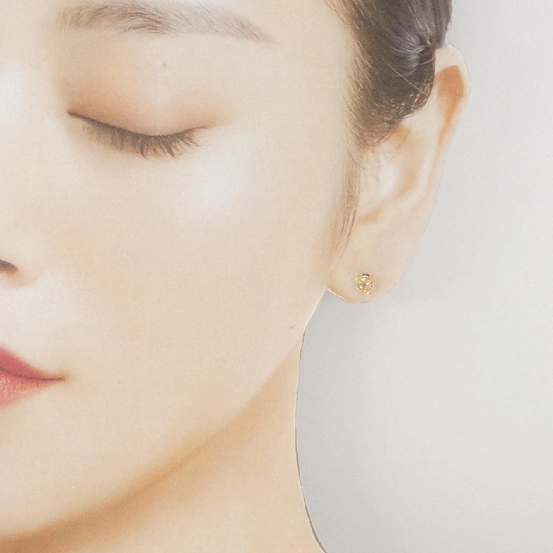 K10YG Ngọc hoàng gia Topaz Bông tai - Hàng hiệu Chính hãng 870542