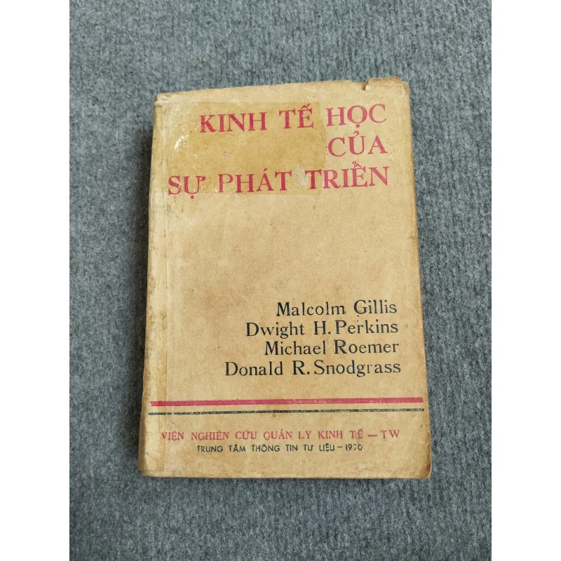 KINH TẾ HỌC CỦA SỰ PHÁT TRIỂN 689555