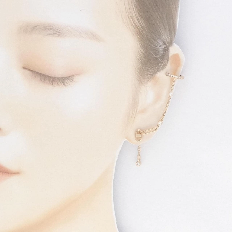 Khuyên tai kim cương 0.1CT một bên - Hàng hiệu Authentic 845298