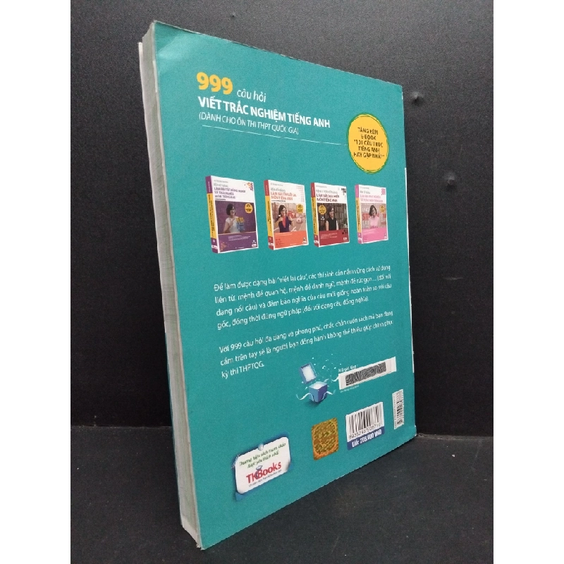 999 câu hỏi trắc nghiệm tiếng anh mới 80% bẩn nhẹ HCM1906 Vũ Thị Mai Phương SÁCH HỌC NGOẠI NGỮ 191683