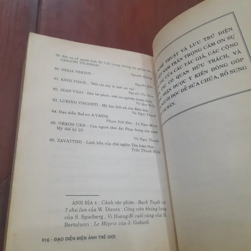 ĐẠO DIỄN ĐIỆN ẢNH THẾ GIỚI (sách kỷ niệm 100 năm điện ảnh thế giới 1895-1995) 737966