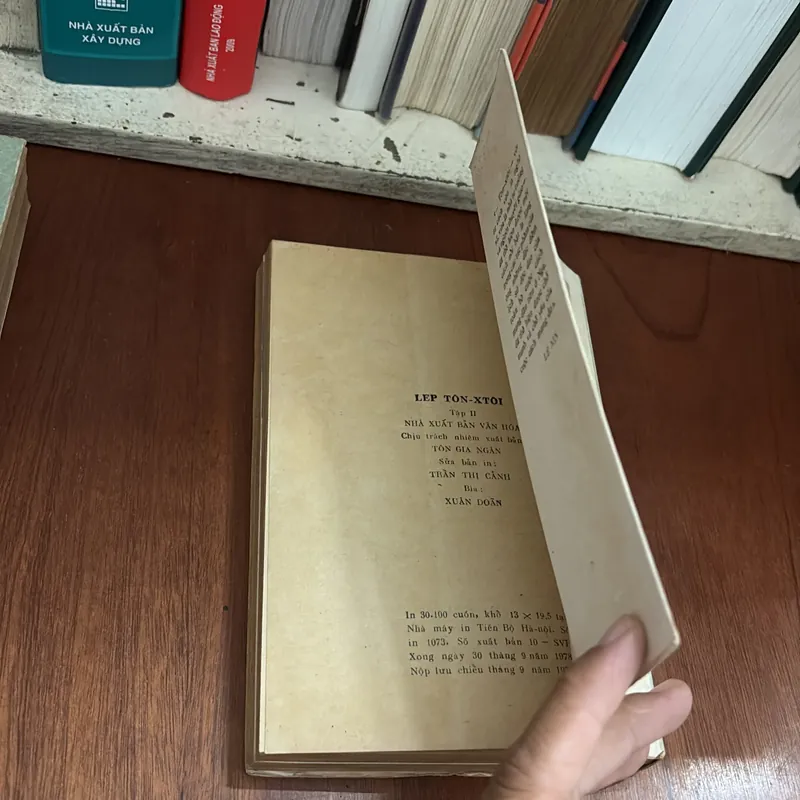 II Sách Xưa: LEP TÔN XTÔL (Trọn Bộ 2 Tập) - 1978 605248