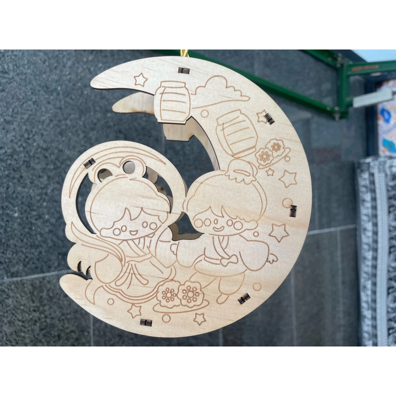 Lồng đèn gỗ tự tô 502752