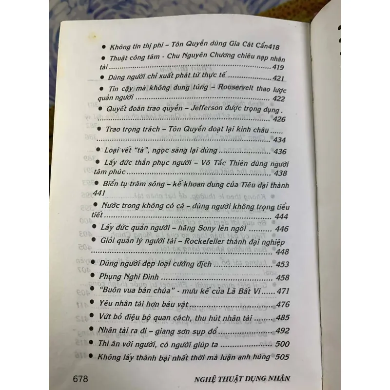 Nghệ Thuật Dụng Nhân & 100 Điển Tích Kim Cổ - Minh Châu 929810