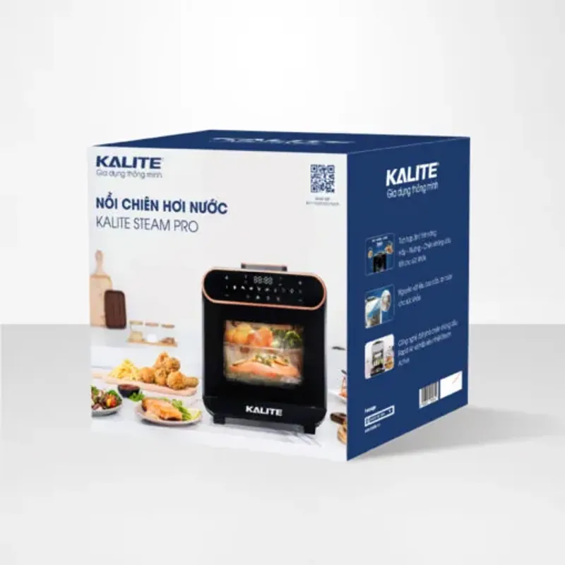 Nồi chiên hơi nước KALITE STEAM PRO 15 lít, 3 trong 1 585324