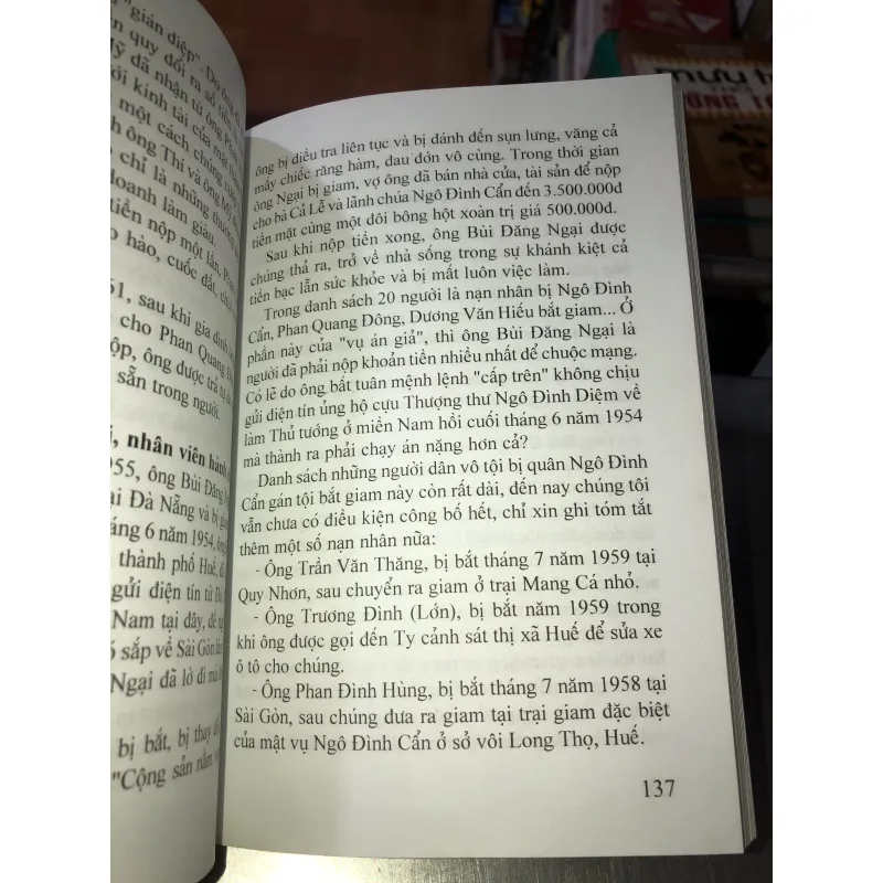 Tử ngục Chín Hầm & Những điều ít biết về Ngô Đình Cẩn - Dương Phước Thu 800251