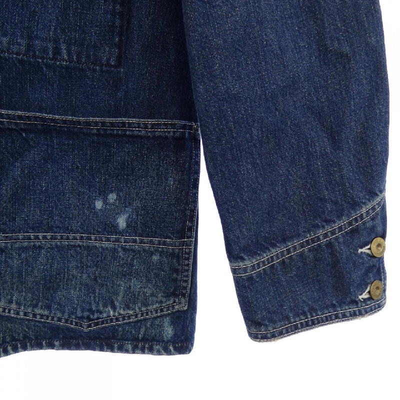 Áo khoác denim BURGUS PLUS - Hàng hiệu Authentic 889686