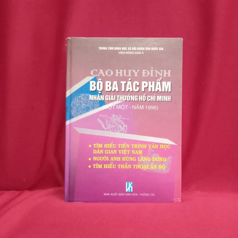 Cao Huy Đỉnh - Bộ ba tác phẩm nhận giải thưởng HCM 📚 1019322