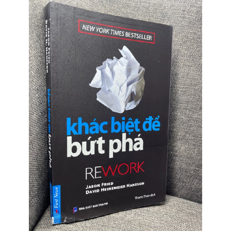 Khác biệt để bứt phá Jason Fried và David Hansson 2022 mới 90% HPB1704 351558