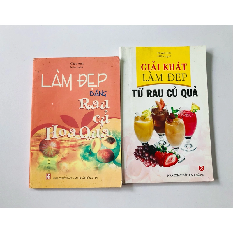 2 cuốn sách làm đẹp từ rau củ quả  454190