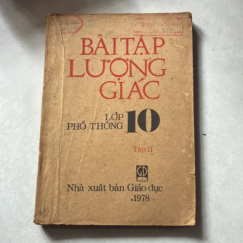 Bài tập lượng giác Lớp 10 Tập 2  739160