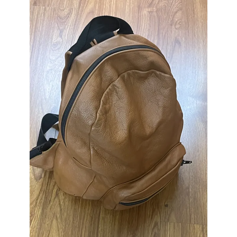 Balo nam 30x46x15 da thật 2hand 992646