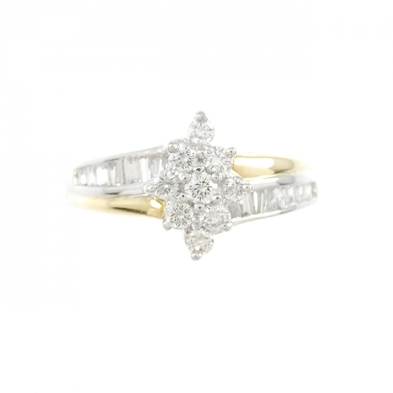 Nhẫn kim cương PT900/K18YG 0.52CT - Hàng hiệu Authentic 852772