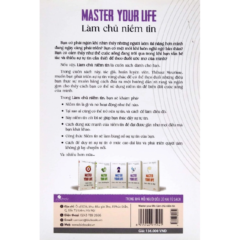 Master Your Life - Làm Chủ Niềm Tin - Thibaut Meurisse 287763