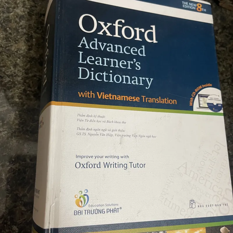 Từ điển Oxford advanced learner’s dictionary with Vietnamese translation E8th 1003981