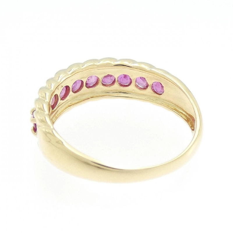 Nhẫn Ruby K18YG 0.60CT 671398