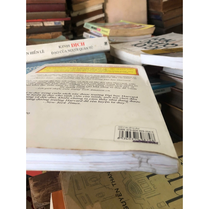 Sách 300 Câu đố tư duy của sinh viên trường đại học Harvard - Hoài Nha dịch 307257